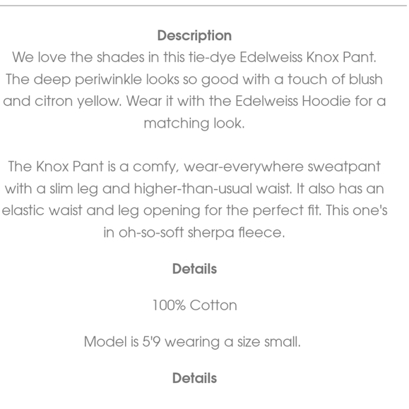 Wildfox tie-dye sweatpants - Picture 5 of 5